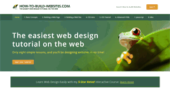 Desktop Screenshot of how-to-build-websites.com